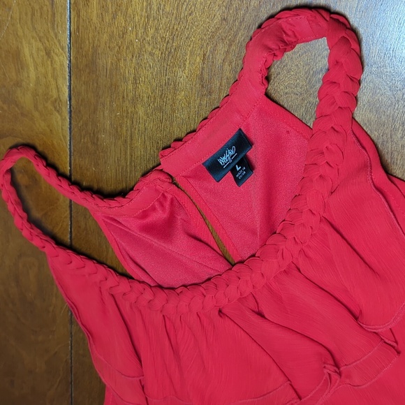 NWT MOSSIMO Red Dress Large - Picture 5 of 14